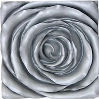 Wall Rose Silver